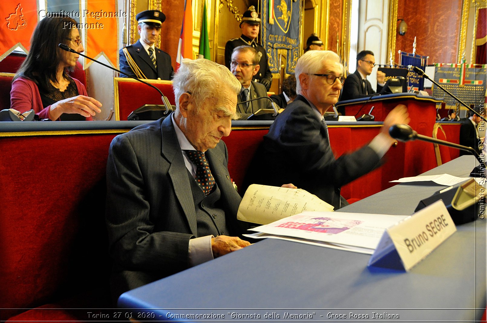 Torino 27 01 2020 - Commemorazione "Giornata della Memoria" - Croce Rossa Italiana