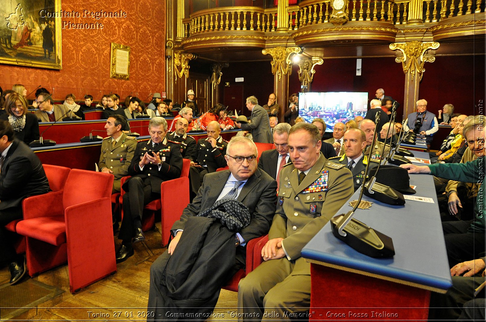 Torino 27 01 2020 - Commemorazione "Giornata della Memoria" - Croce Rossa Italiana