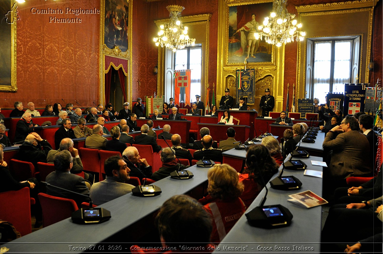 Torino 27 01 2020 - Commemorazione "Giornata della Memoria" - Croce Rossa Italiana