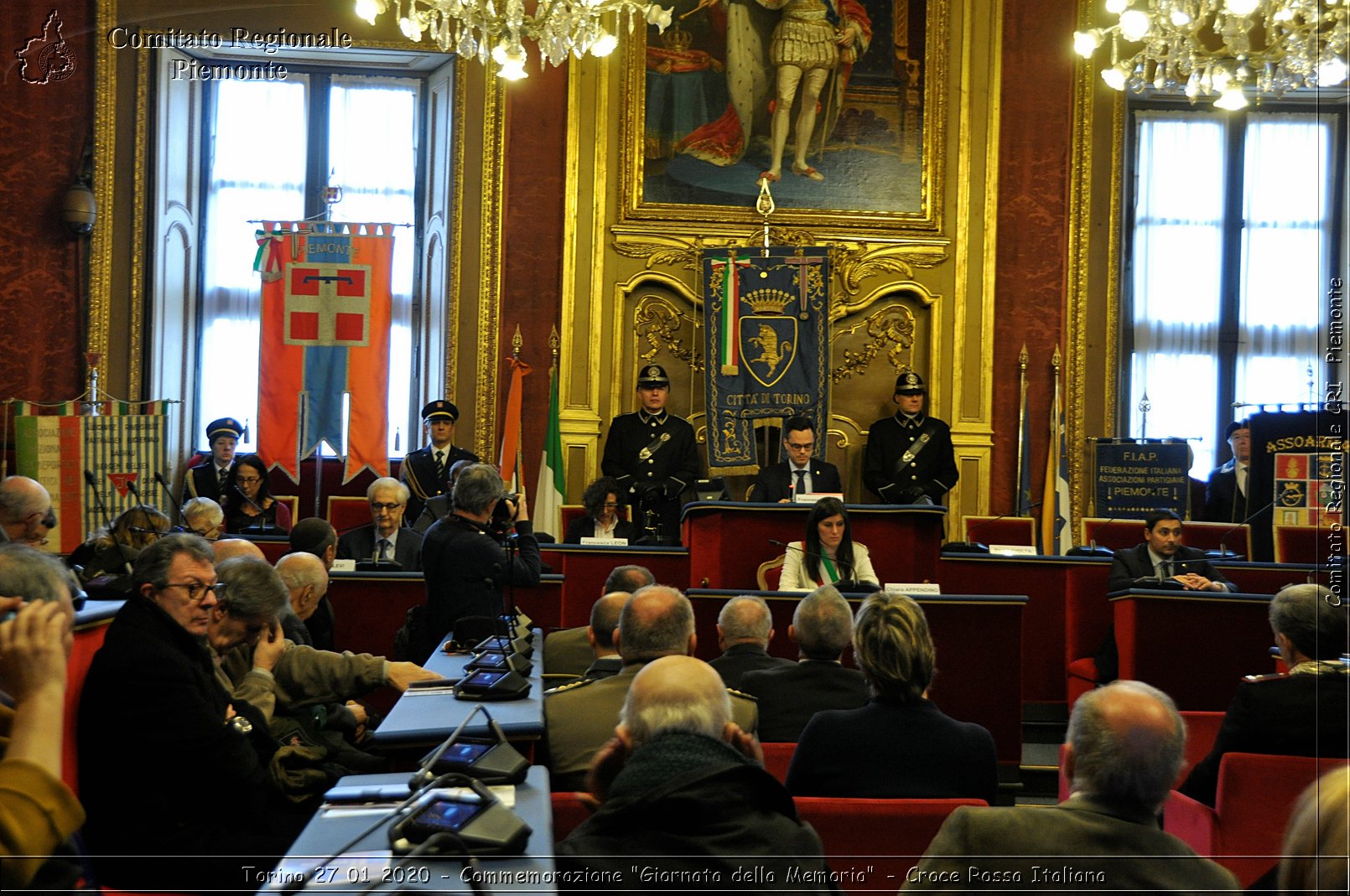 Torino 27 01 2020 - Commemorazione "Giornata della Memoria" - Croce Rossa Italiana