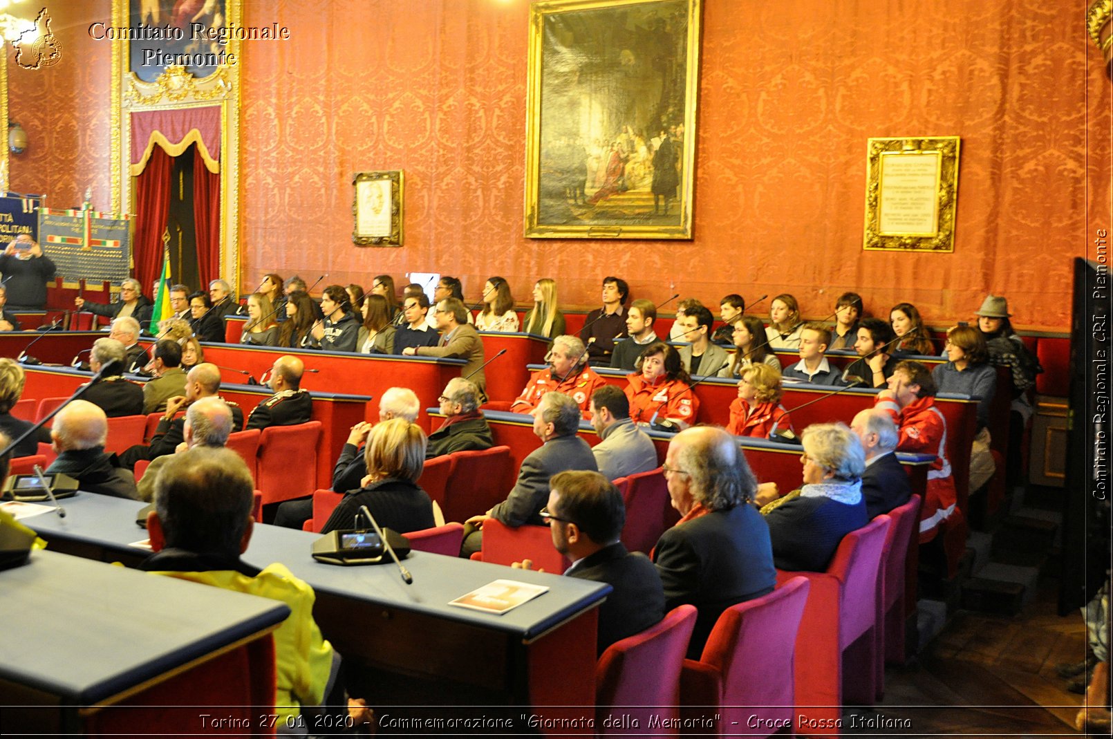 Torino 27 01 2020 - Commemorazione "Giornata della Memoria" - Croce Rossa Italiana