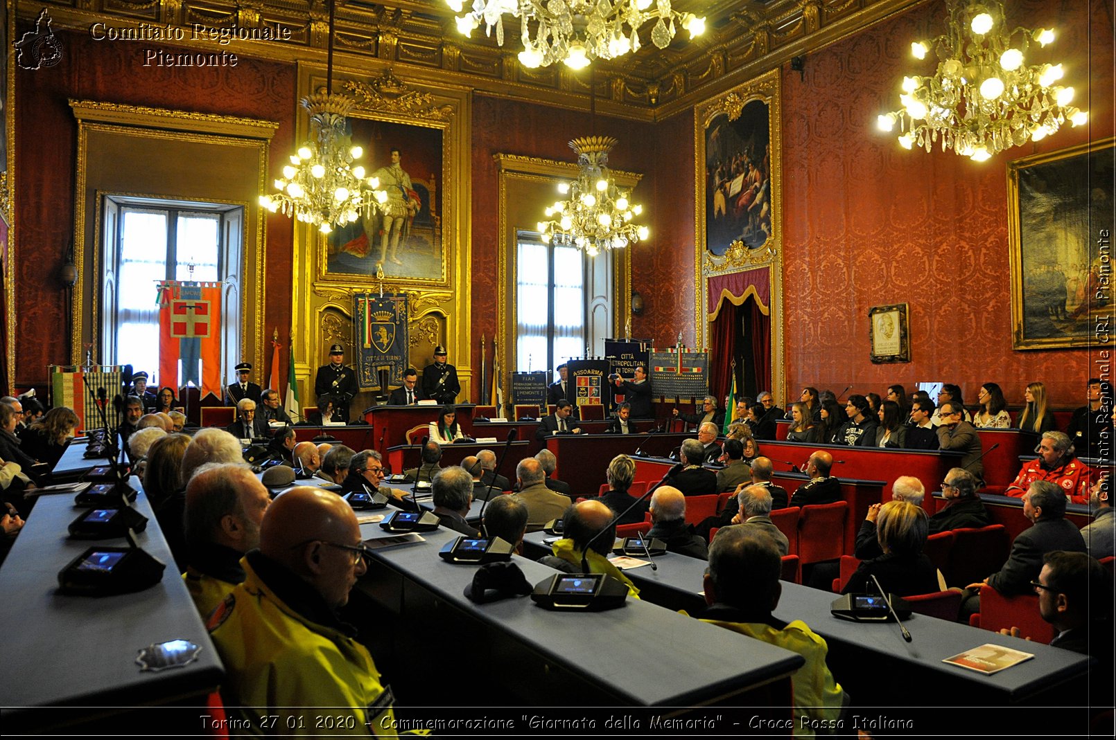 Torino 27 01 2020 - Commemorazione "Giornata della Memoria" - Croce Rossa Italiana