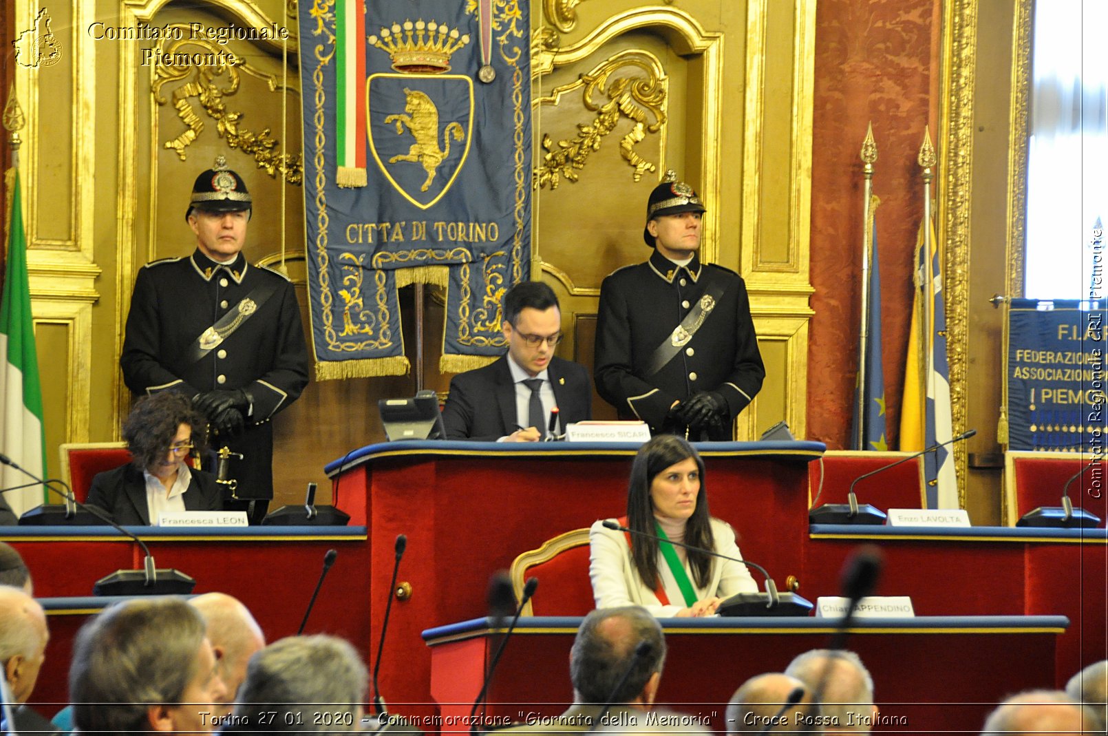 Torino 27 01 2020 - Commemorazione "Giornata della Memoria" - Croce Rossa Italiana