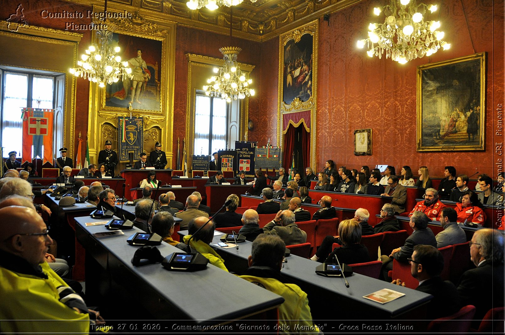 Torino 27 01 2020 - Commemorazione "Giornata della Memoria" - Croce Rossa Italiana