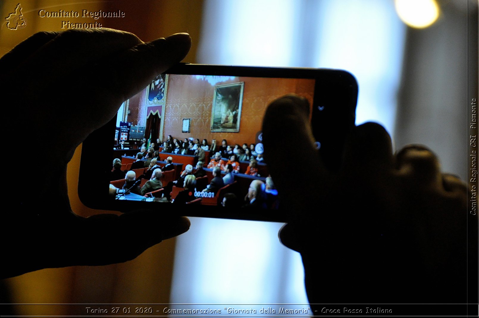 Torino 27 01 2020 - Commemorazione "Giornata della Memoria" - Croce Rossa Italiana