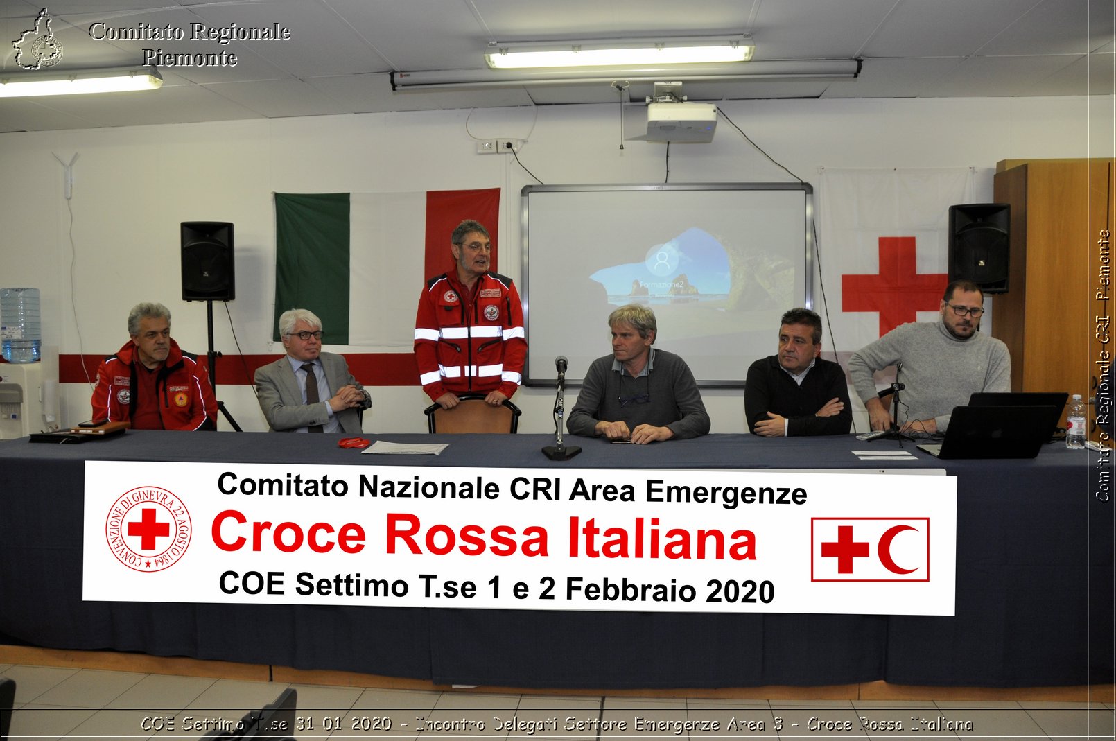 COE Settimo T.se 31 01 2020 - Incontro Delegati Settore Emergenze Area 3 - Croce Rossa Italiana