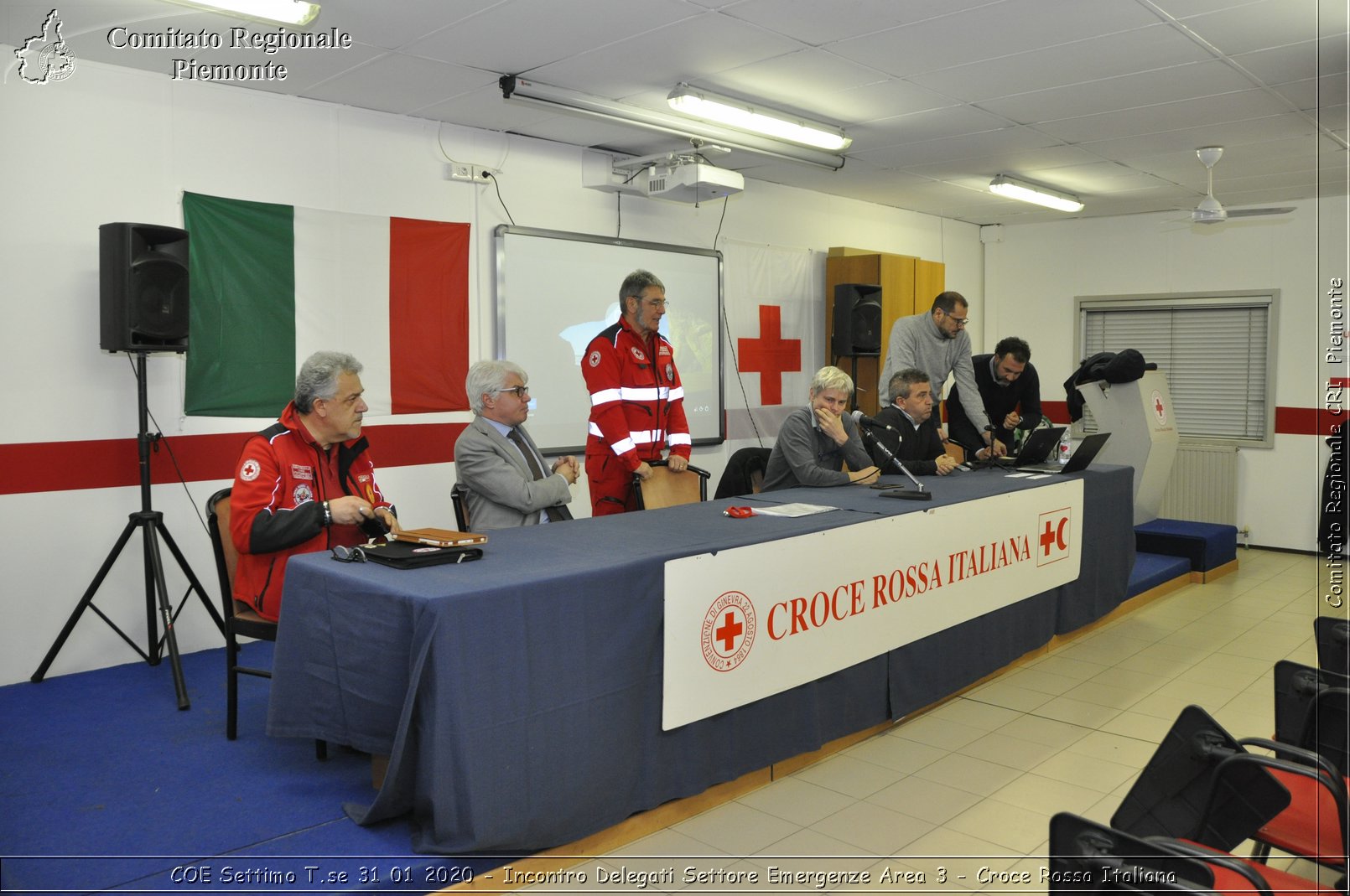 COE Settimo T.se 31 01 2020 - Incontro Delegati Settore Emergenze Area 3 - Croce Rossa Italiana