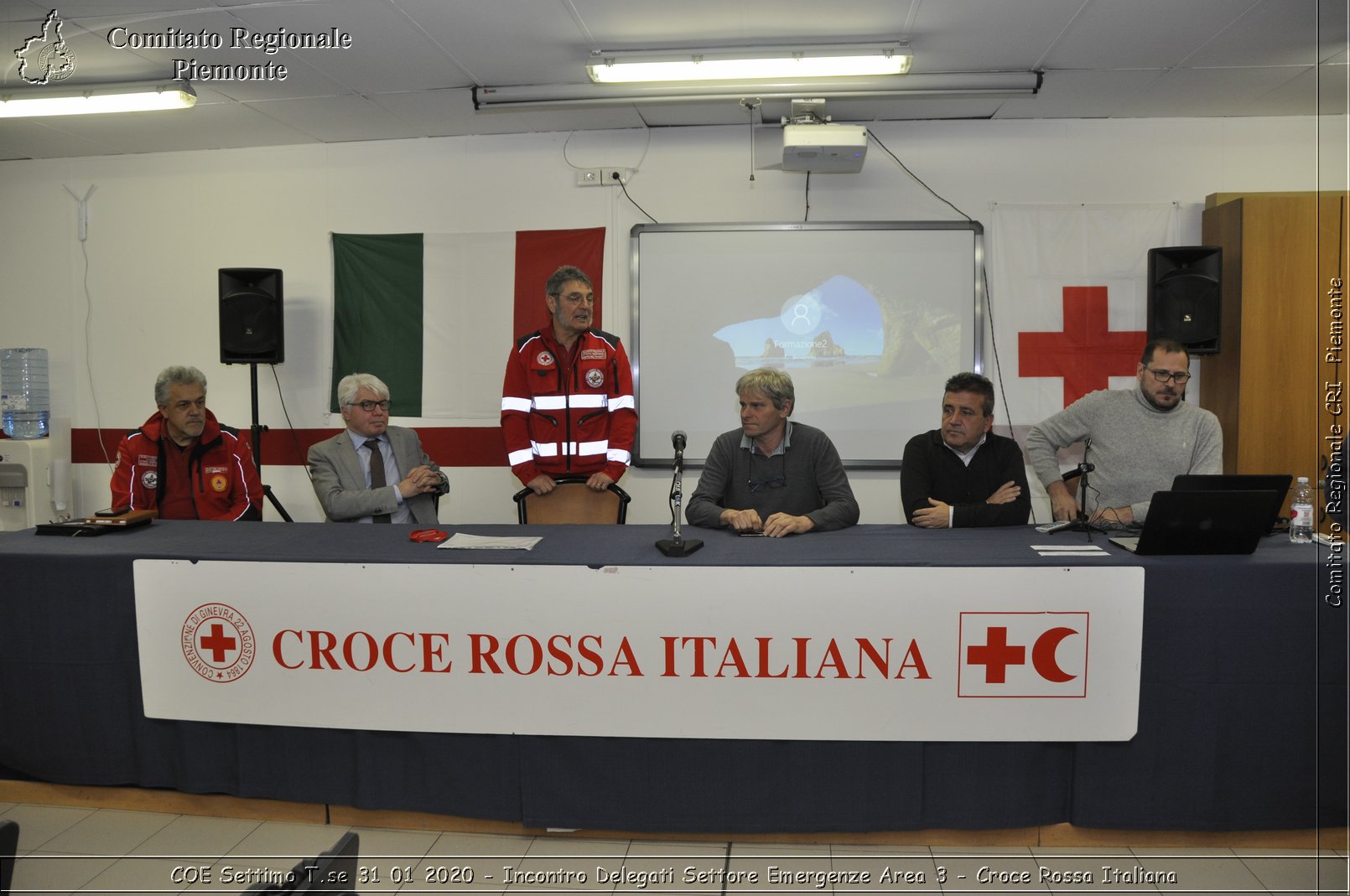 COE Settimo T.se 31 01 2020 - Incontro Delegati Settore Emergenze Area 3 - Croce Rossa Italiana