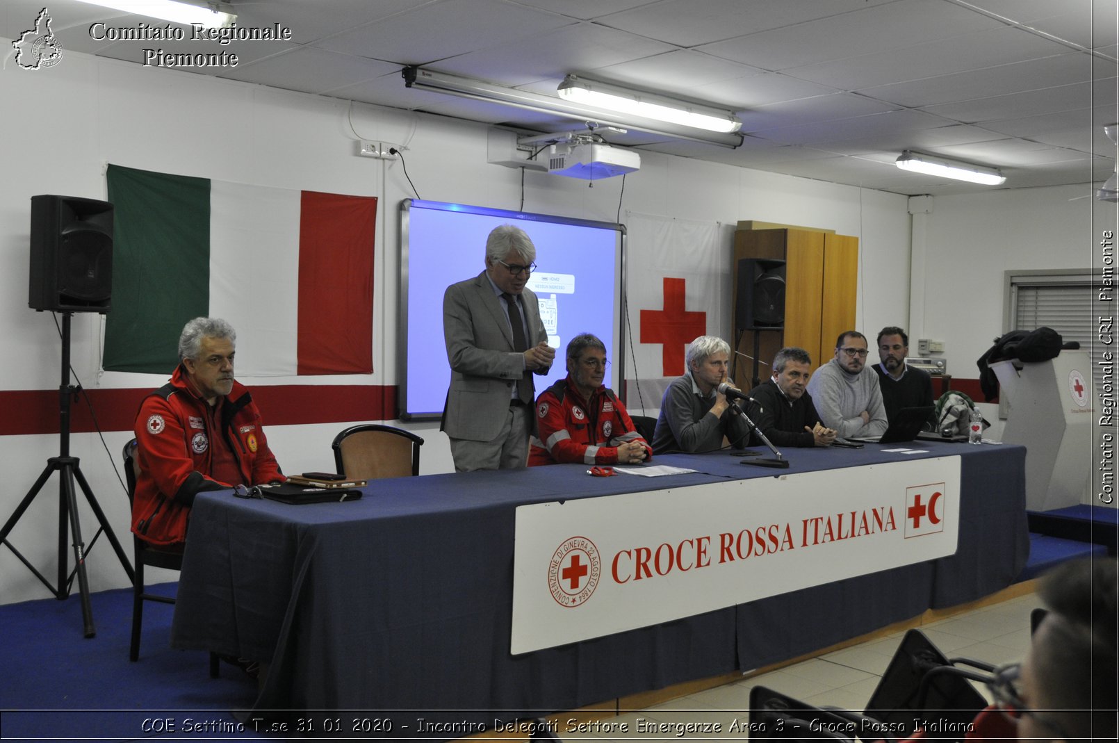 COE Settimo T.se 31 01 2020 - Incontro Delegati Settore Emergenze Area 3 - Croce Rossa Italiana