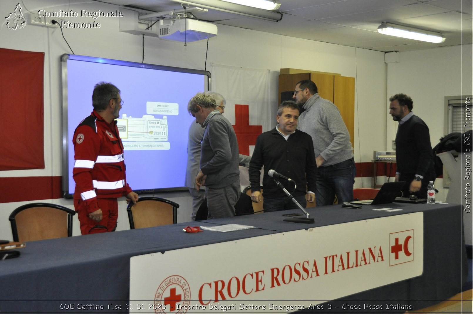 COE Settimo T.se 31 01 2020 - Incontro Delegati Settore Emergenze Area 3 - Croce Rossa Italiana