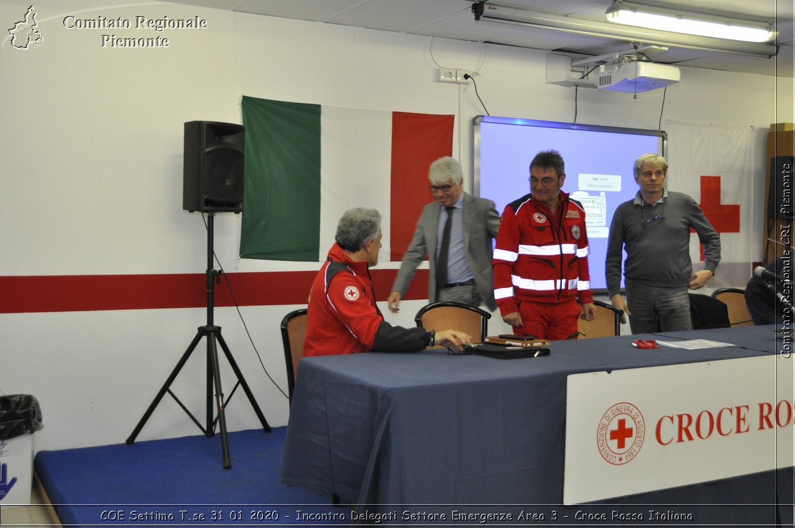 COE Settimo T.se 31 01 2020 - Incontro Delegati Settore Emergenze Area 3 - Croce Rossa Italiana