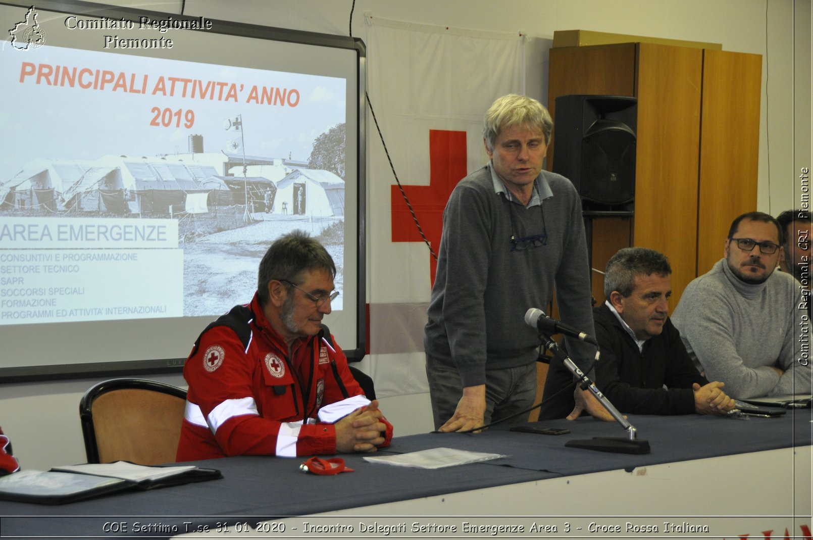 COE Settimo T.se 31 01 2020 - Incontro Delegati Settore Emergenze Area 3 - Croce Rossa Italiana