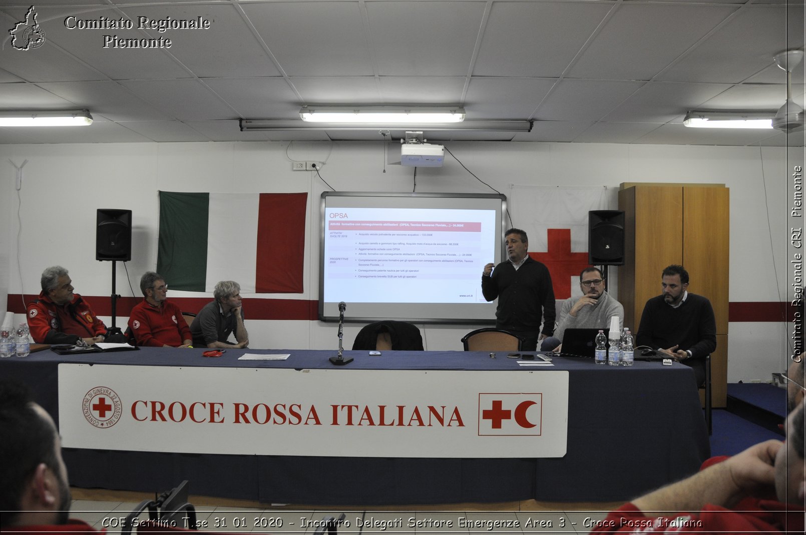 COE Settimo T.se 31 01 2020 - Incontro Delegati Settore Emergenze Area 3 - Croce Rossa Italiana