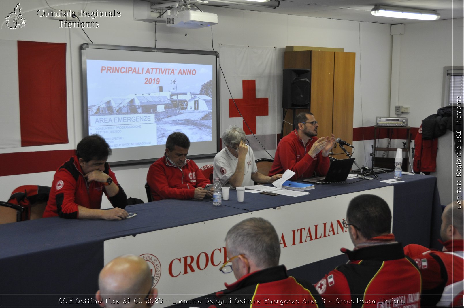 COE Settimo T.se 31 01 2020 - Incontro Delegati Settore Emergenze Area 3 - Croce Rossa Italiana