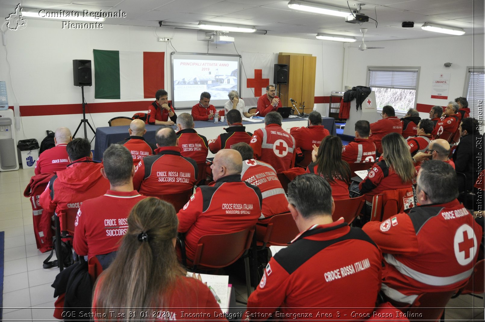 COE Settimo T.se 31 01 2020 - Incontro Delegati Settore Emergenze Area 3 - Croce Rossa Italiana