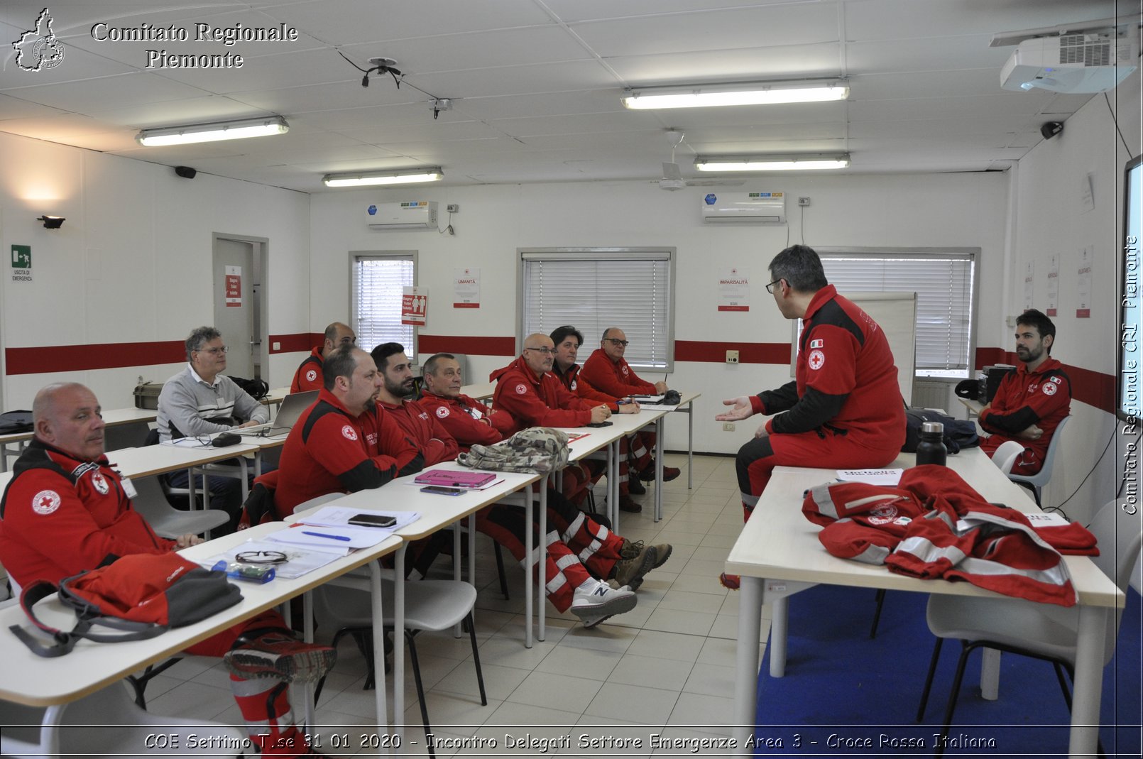 COE Settimo T.se 31 01 2020 - Incontro Delegati Settore Emergenze Area 3 - Croce Rossa Italiana