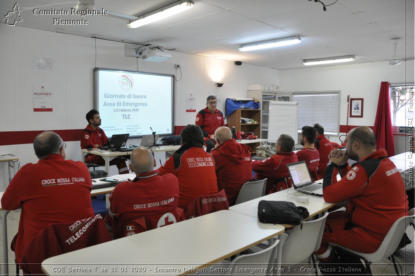 COE Settimo T.se 31 01 2020 - Incontro Delegati Settore Emergenze Area 3 - Croce Rossa Italiana