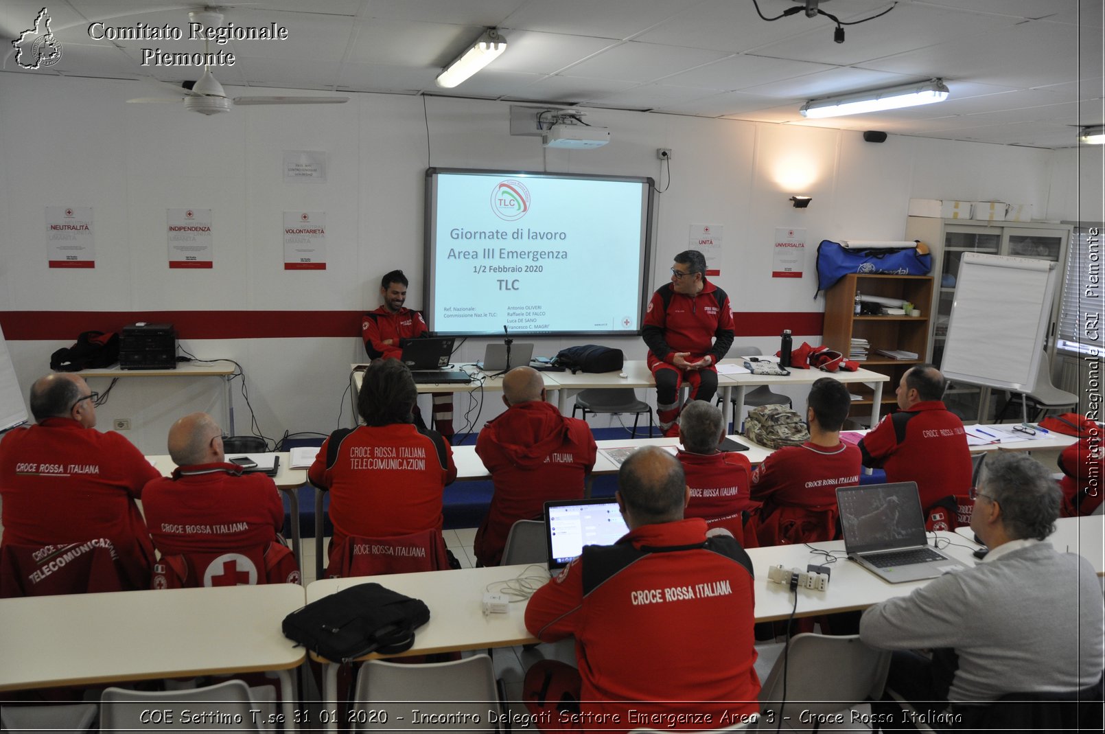 COE Settimo T.se 31 01 2020 - Incontro Delegati Settore Emergenze Area 3 - Croce Rossa Italiana