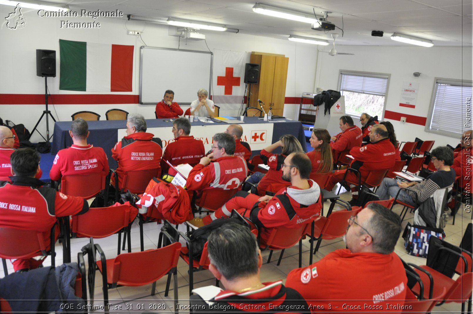 COE Settimo T.se 31 01 2020 - Incontro Delegati Settore Emergenze Area 3 - Croce Rossa Italiana