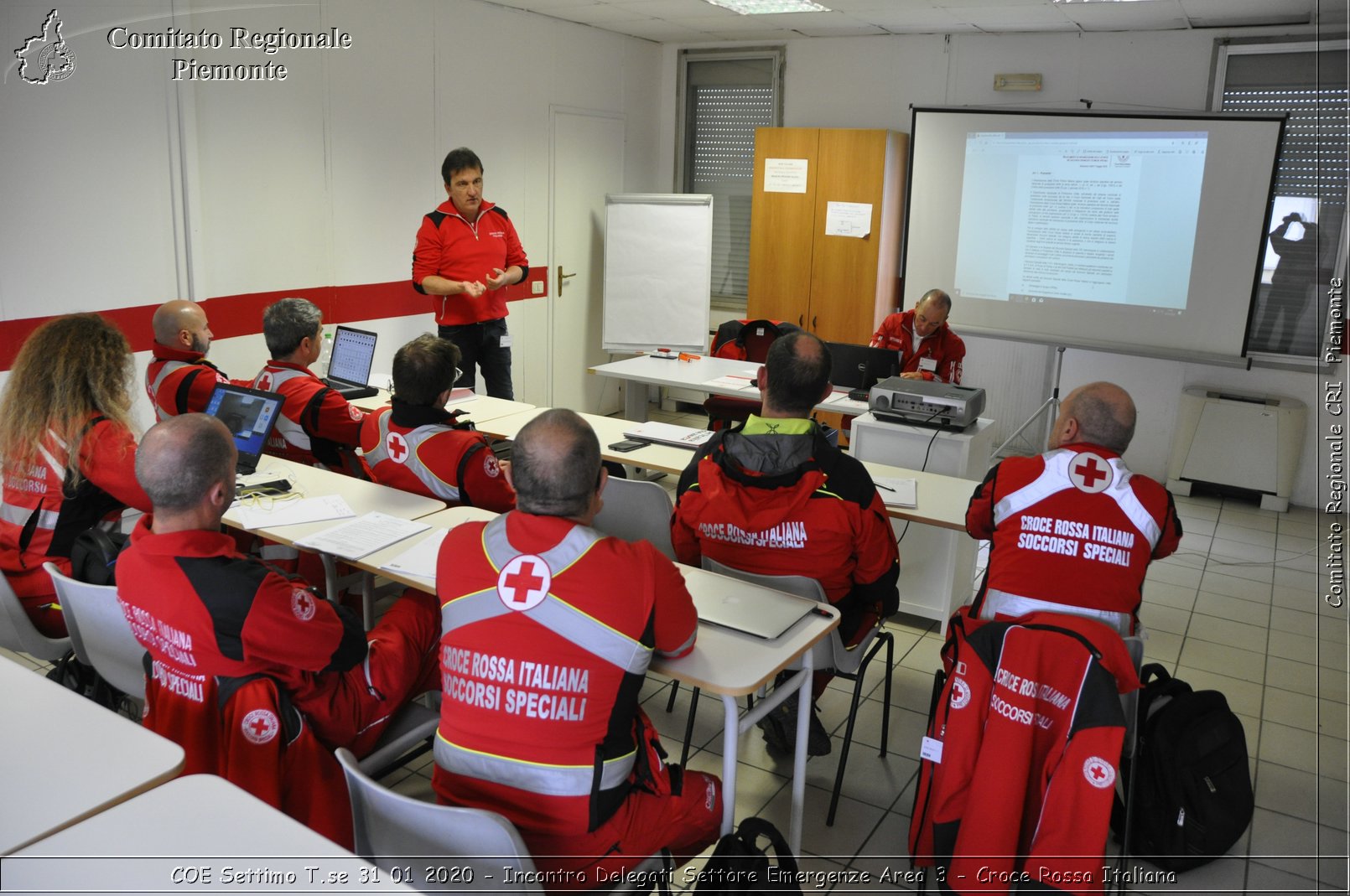 COE Settimo T.se 31 01 2020 - Incontro Delegati Settore Emergenze Area 3 - Croce Rossa Italiana