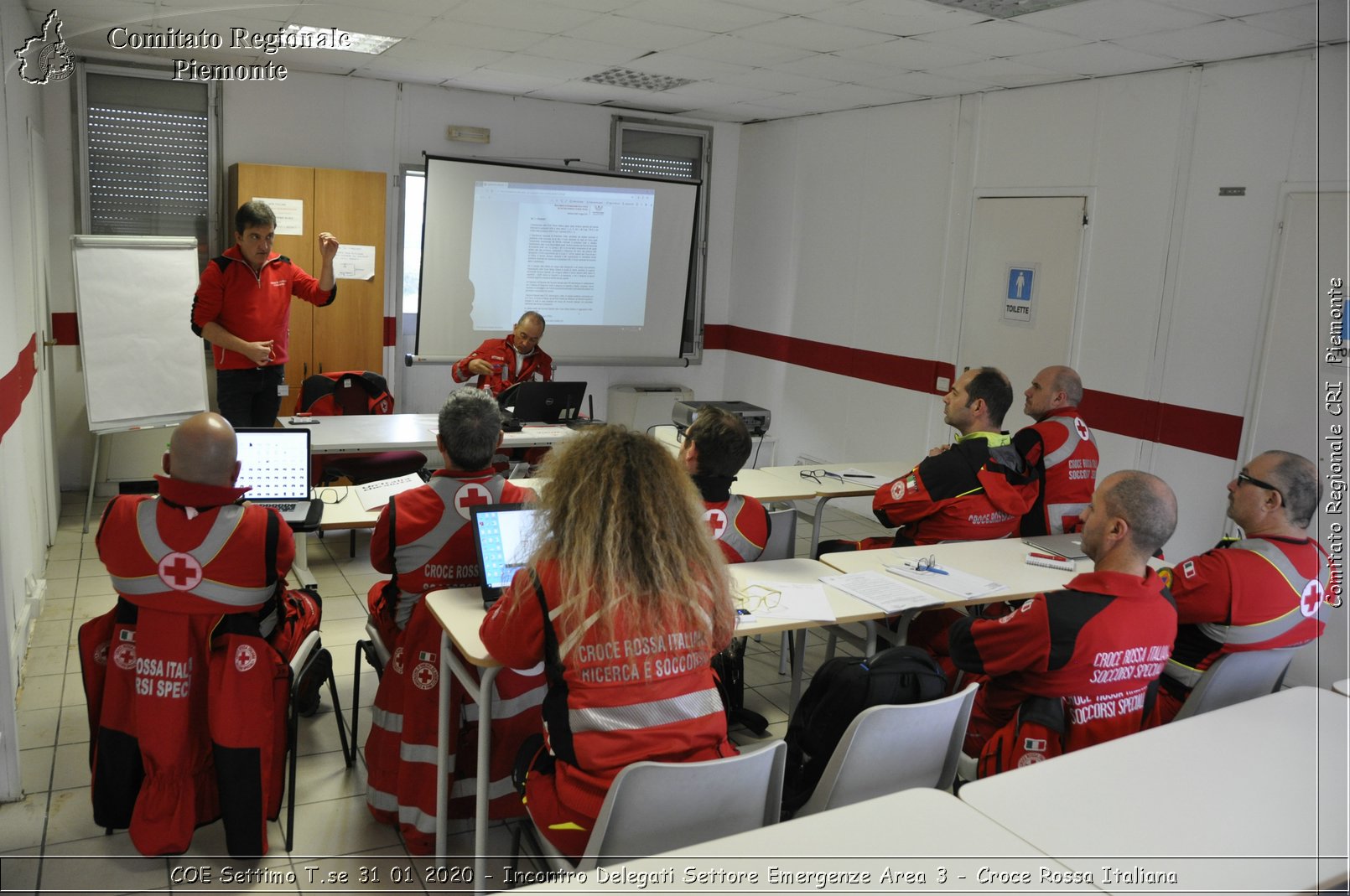 COE Settimo T.se 31 01 2020 - Incontro Delegati Settore Emergenze Area 3 - Croce Rossa Italiana