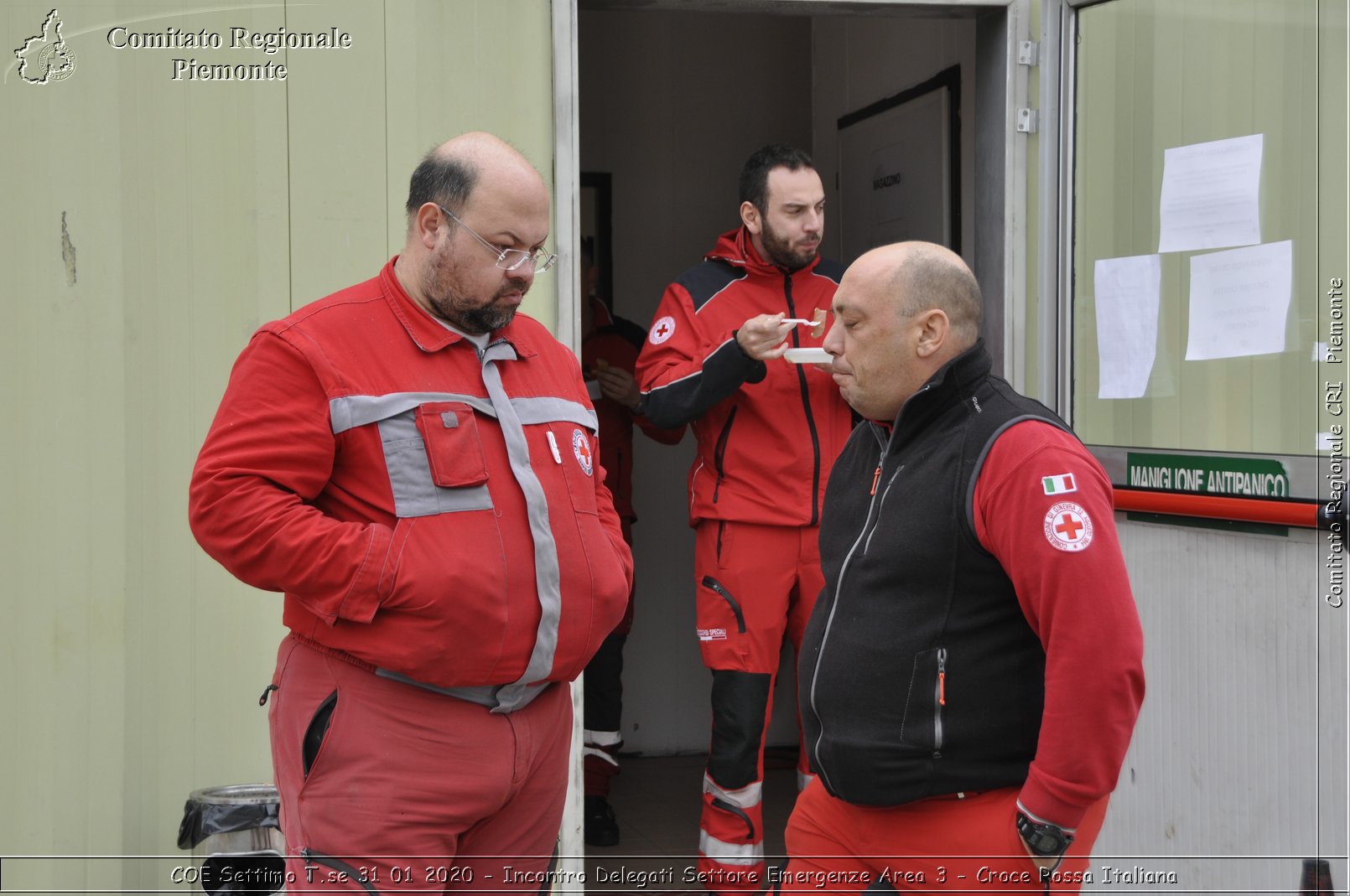 COE Settimo T.se 31 01 2020 - Incontro Delegati Settore Emergenze Area 3 - Croce Rossa Italiana