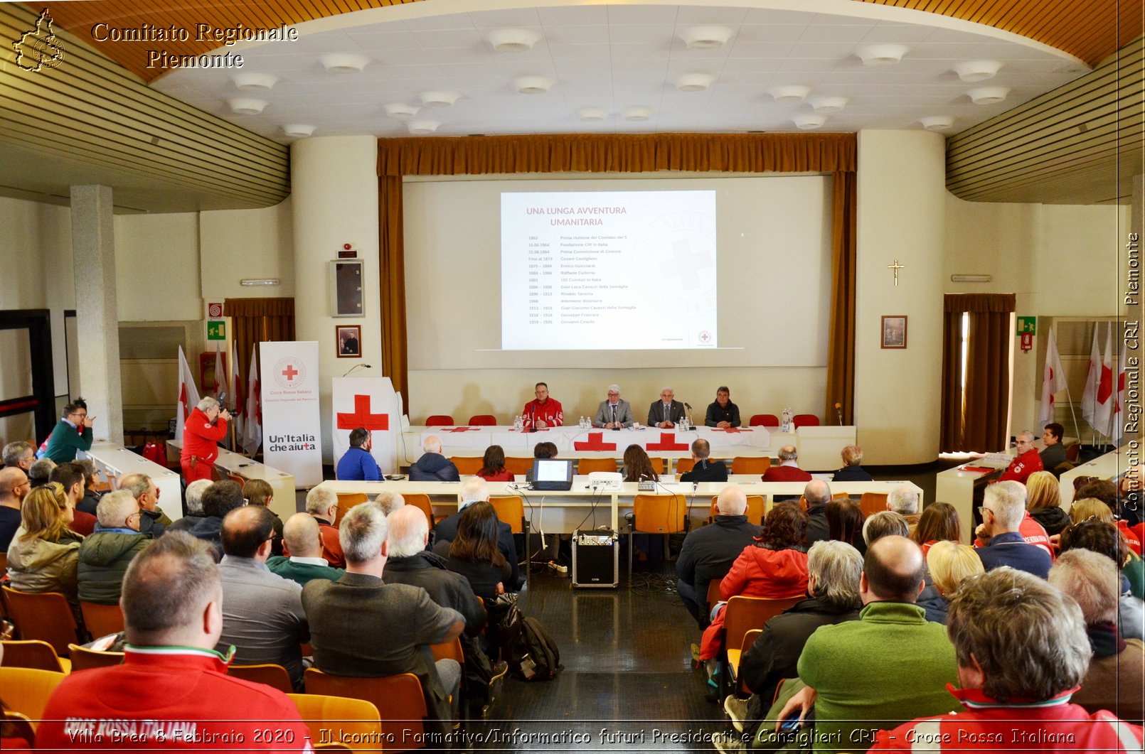 Villa Brea 8 Febbraio 2020 - Incontro Formativo/Informativo futuri Presidenti e Consiglieri CRI - Croce Rossa Italiana