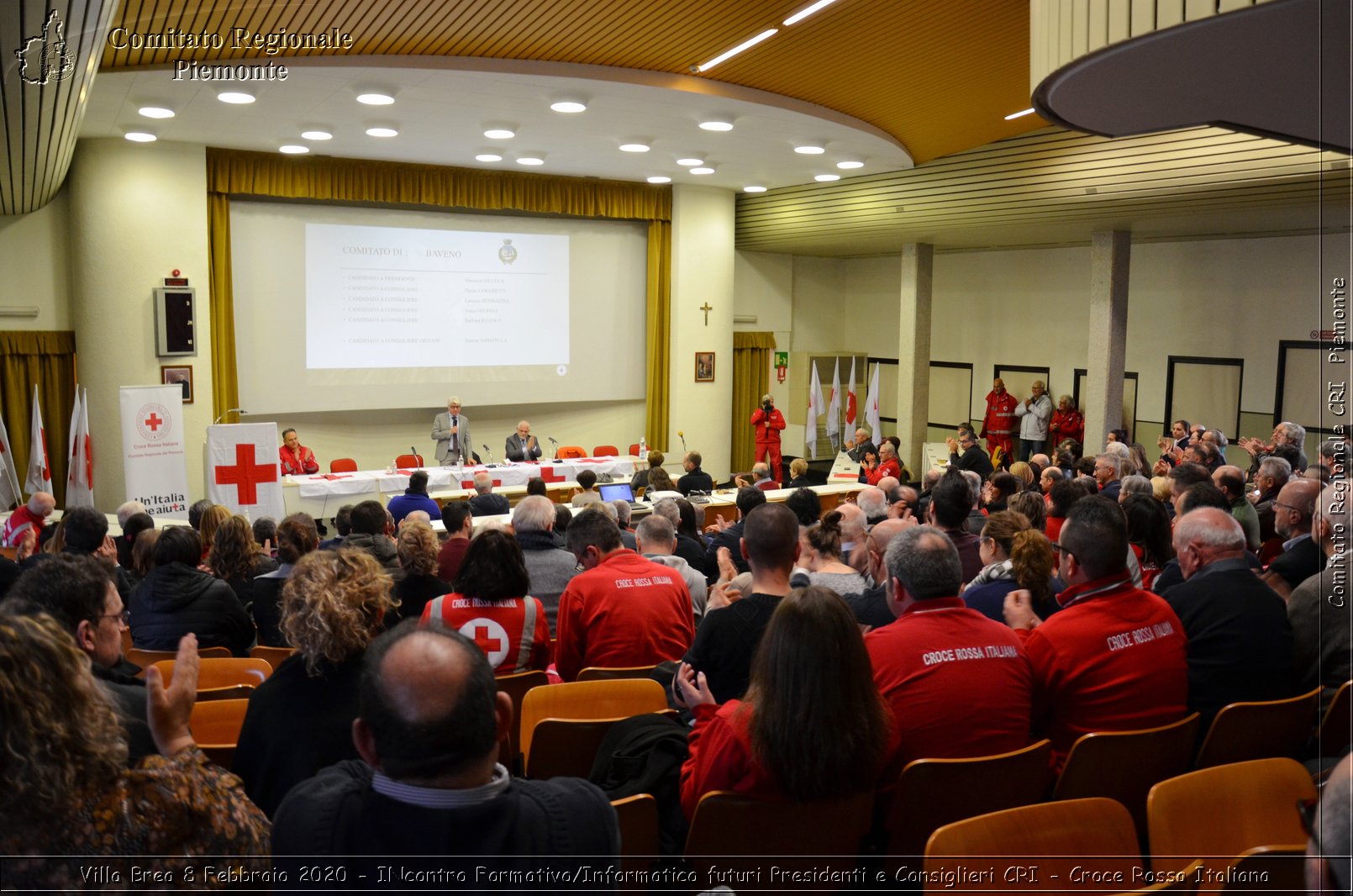 Villa Brea 8 Febbraio 2020 - Incontro Formativo/Informativo futuri Presidenti e Consiglieri CRI - Croce Rossa Italiana