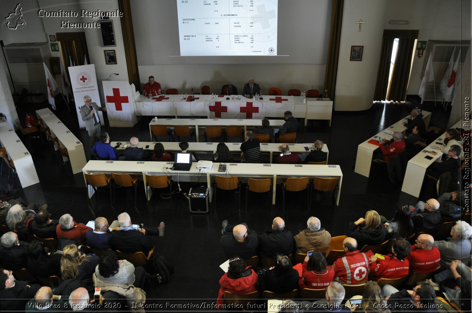 Villa Brea 8 Febbraio 2020 - Incontro Formativo/Informativo futuri Presidenti e Consiglieri CRI - Croce Rossa Italiana