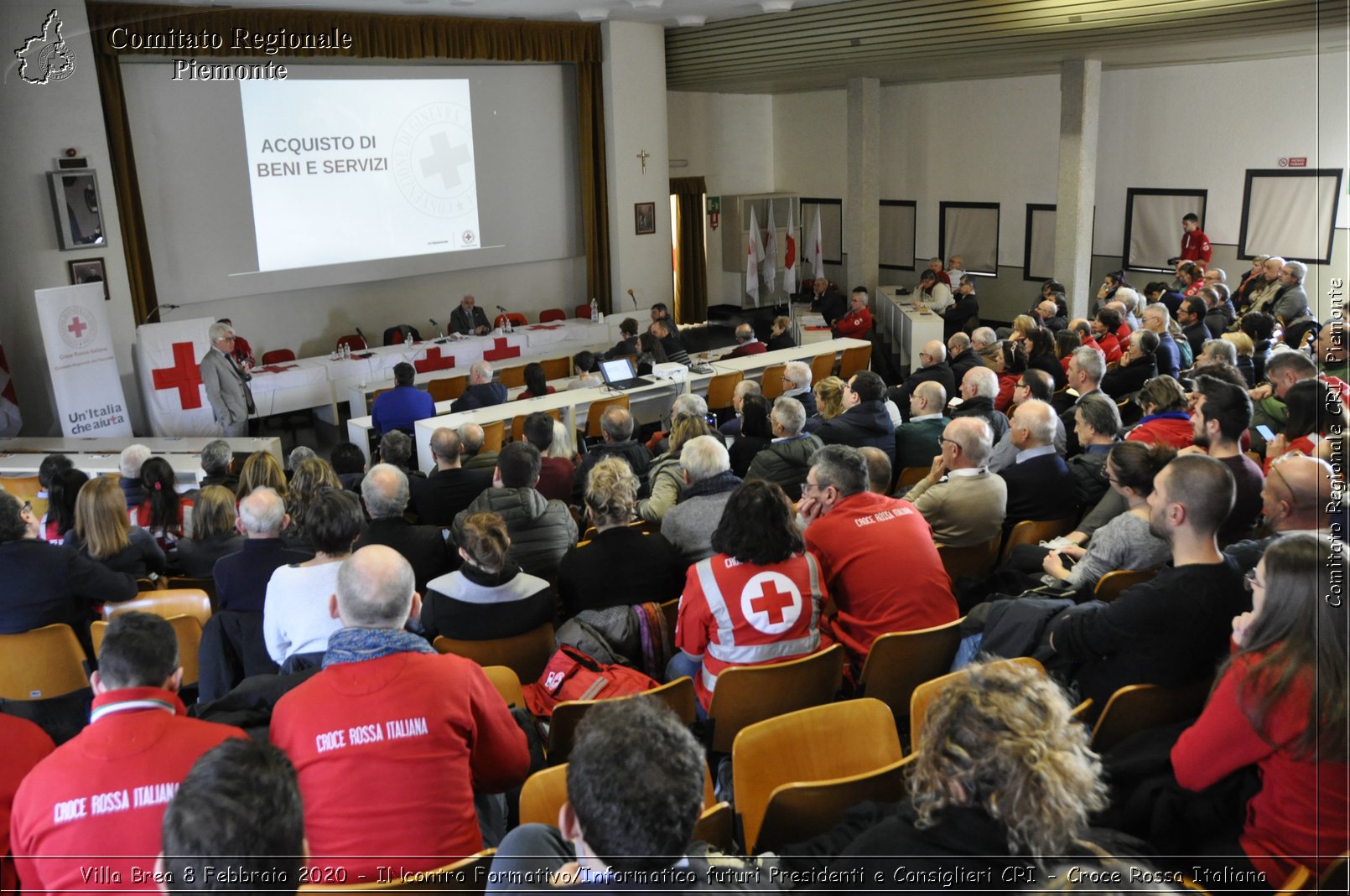 Villa Brea 8 Febbraio 2020 - Incontro Formativo/Informativo futuri Presidenti e Consiglieri CRI - Croce Rossa Italiana