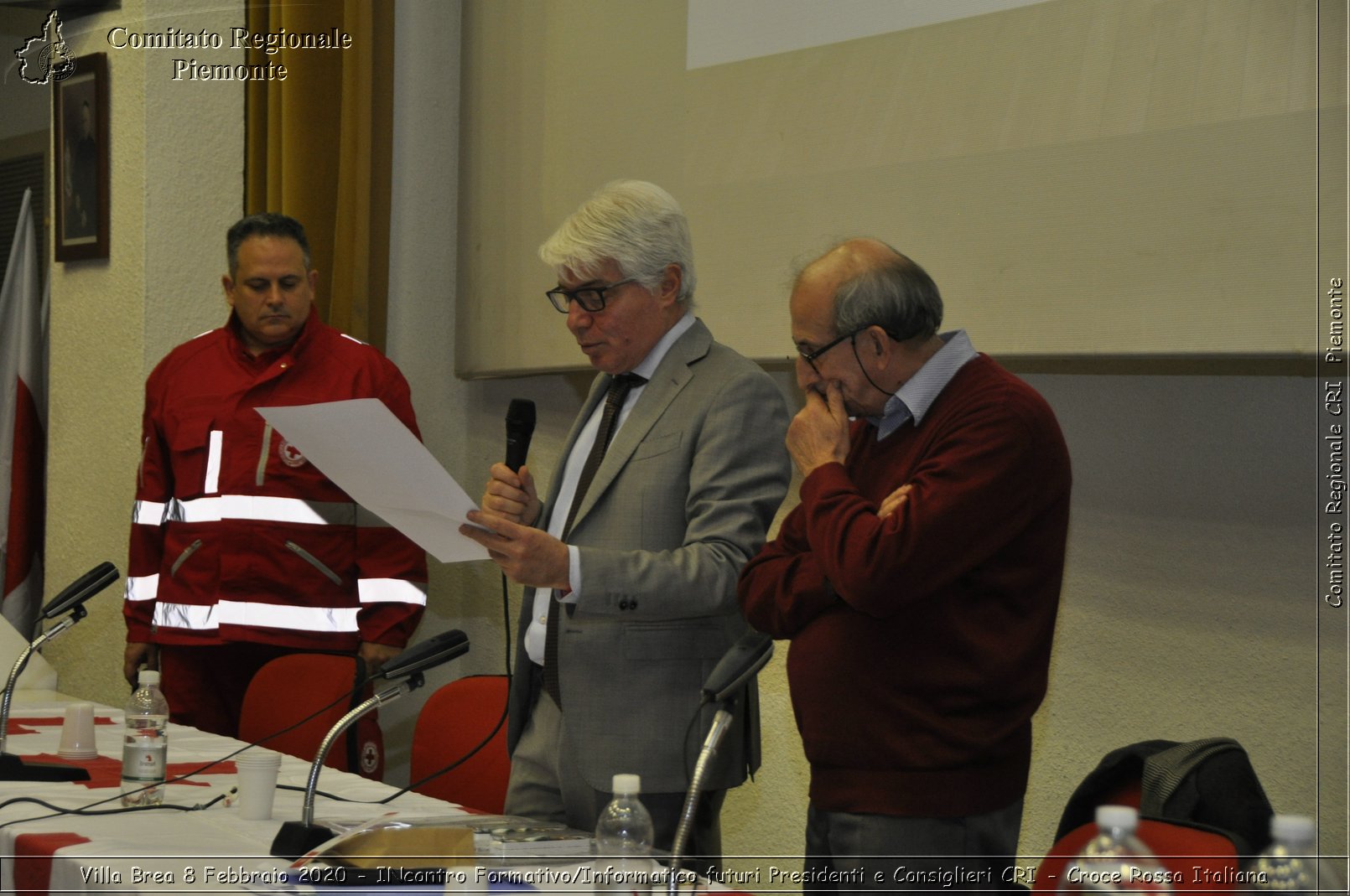 Villa Brea 8 Febbraio 2020 - Incontro Formativo/Informativo futuri Presidenti e Consiglieri CRI - Croce Rossa Italiana