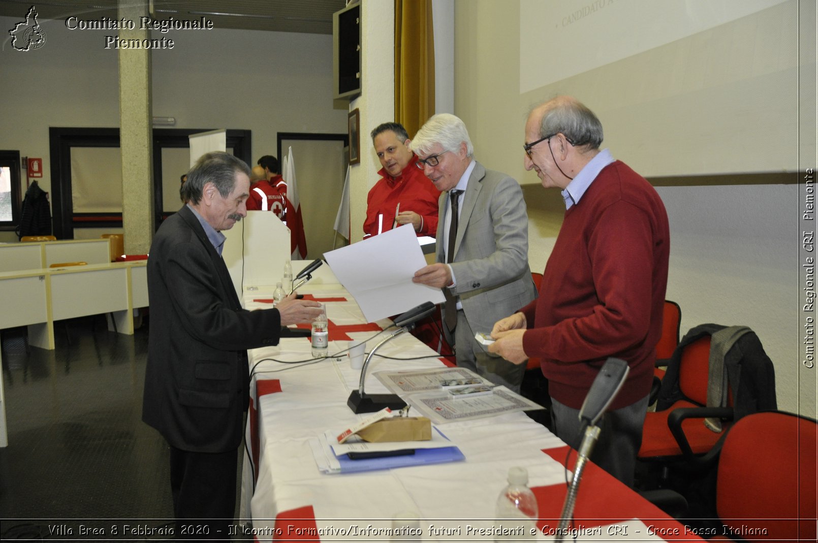 Villa Brea 8 Febbraio 2020 - Incontro Formativo/Informativo futuri Presidenti e Consiglieri CRI - Croce Rossa Italiana