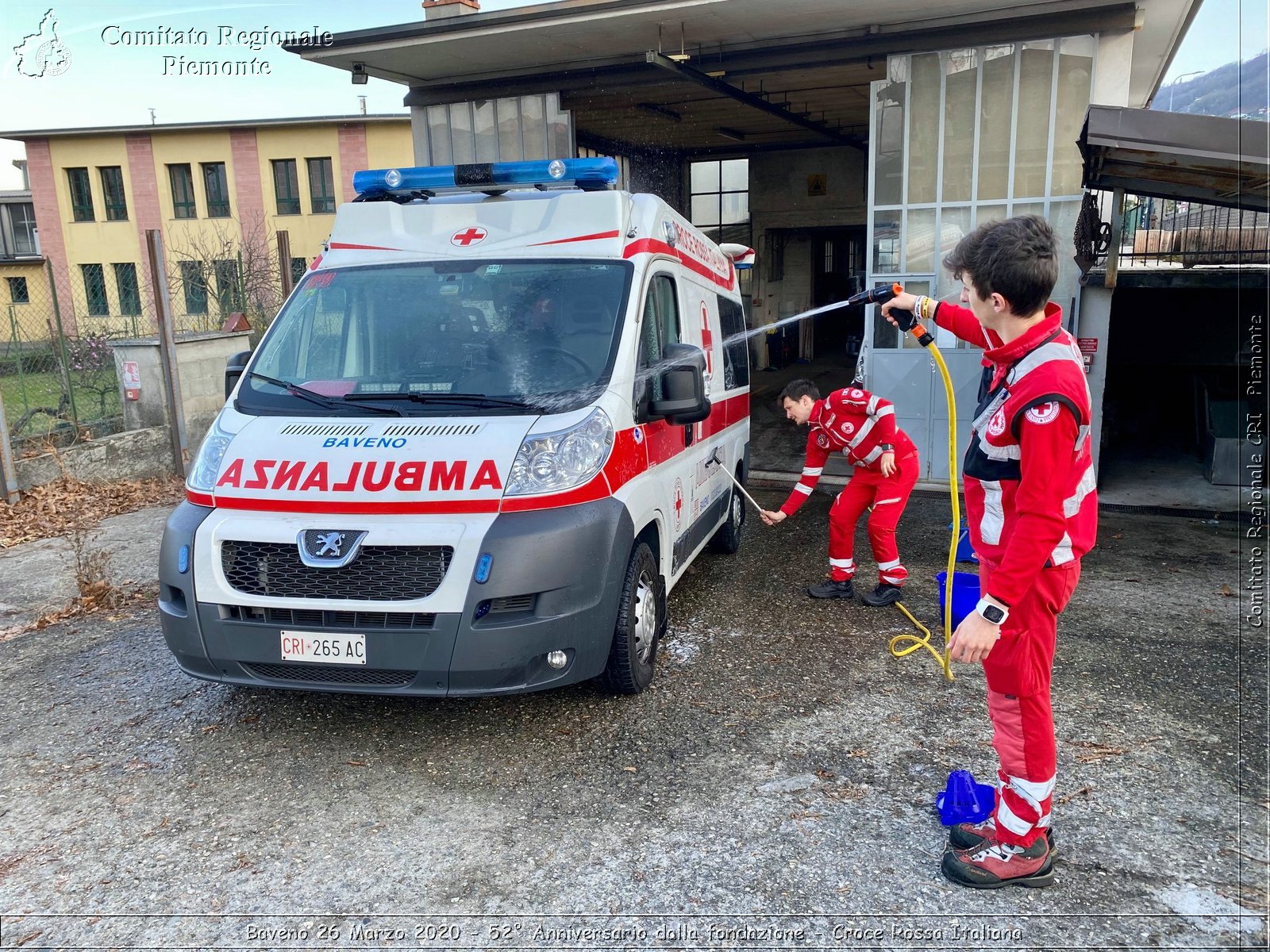 Baveno 26 Marzo 2020 - 52° Anno dalla fondazione - Croce Rossa Italiana