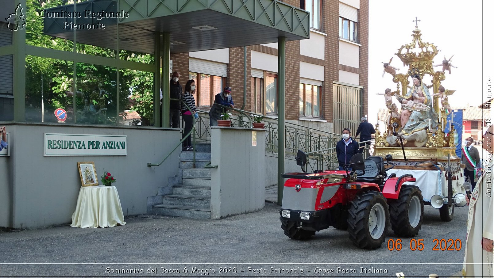 Sommariva del Bosco 6 Maggio 2020 - Festa Patronale - Croce Rossa Italiana