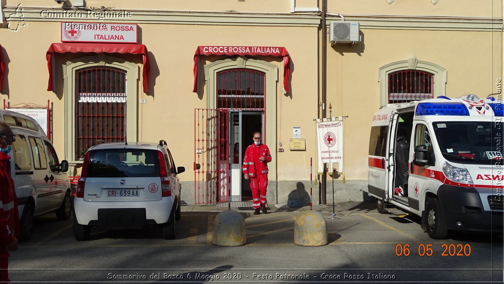 Sommariva del Bosco 6 Maggio 2020 - Festa Patronale - Croce Rossa Italiana