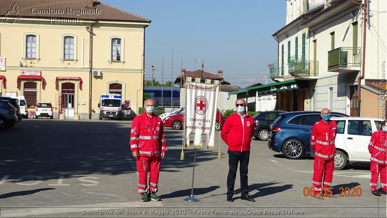 Sommariva del Bosco 6 Maggio 2020 - Festa Patronale - Croce Rossa Italiana