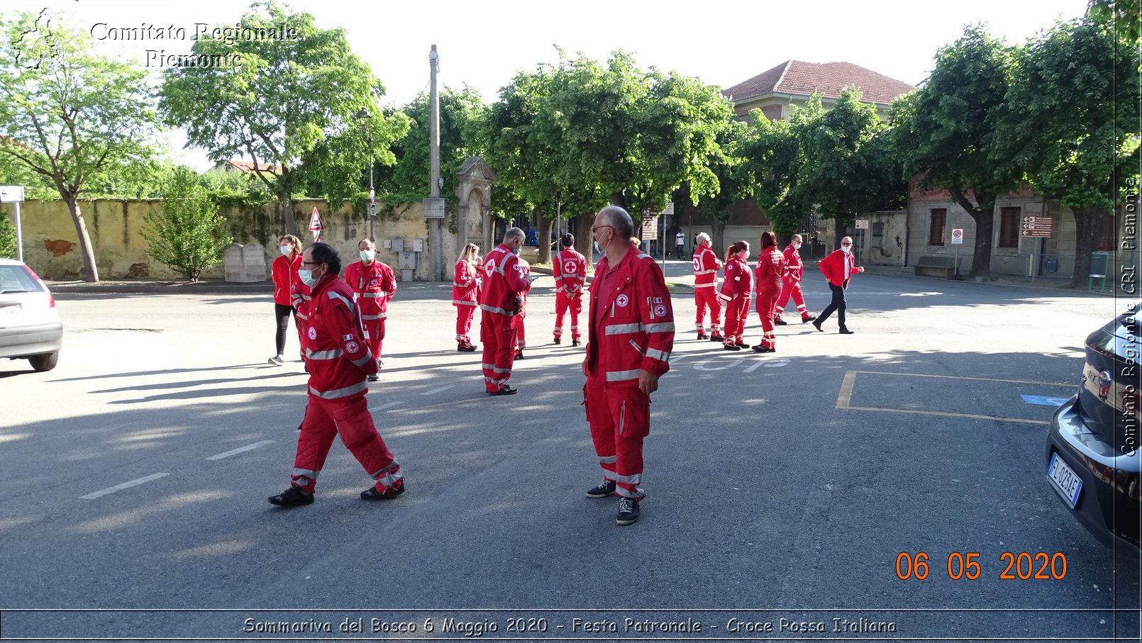 Sommariva del Bosco 6 Maggio 2020 - Festa Patronale - Croce Rossa Italiana