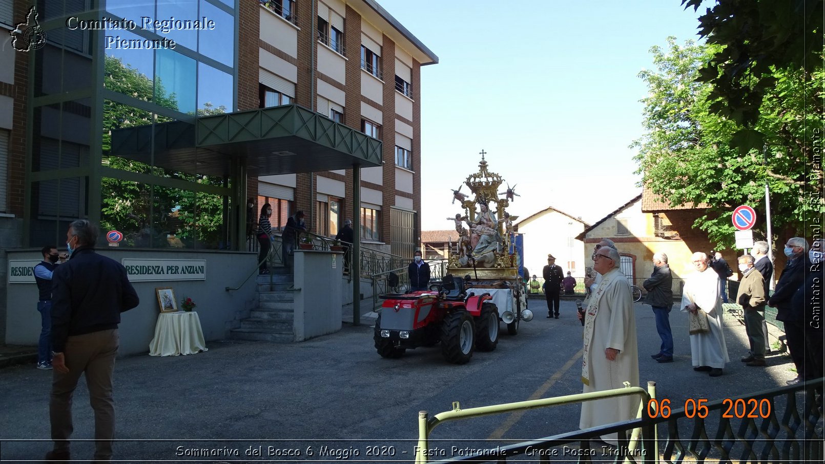 Sommariva del Bosco 6 Maggio 2020 - Festa Patronale - Croce Rossa Italiana