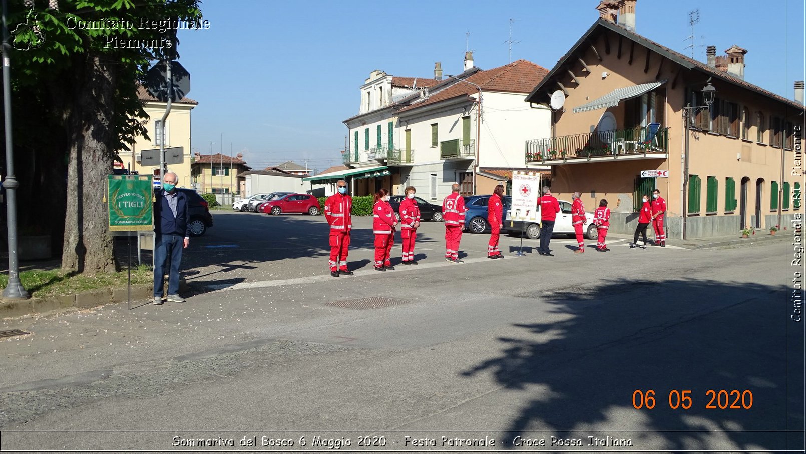 Sommariva del Bosco 6 Maggio 2020 - Festa Patronale - Croce Rossa Italiana