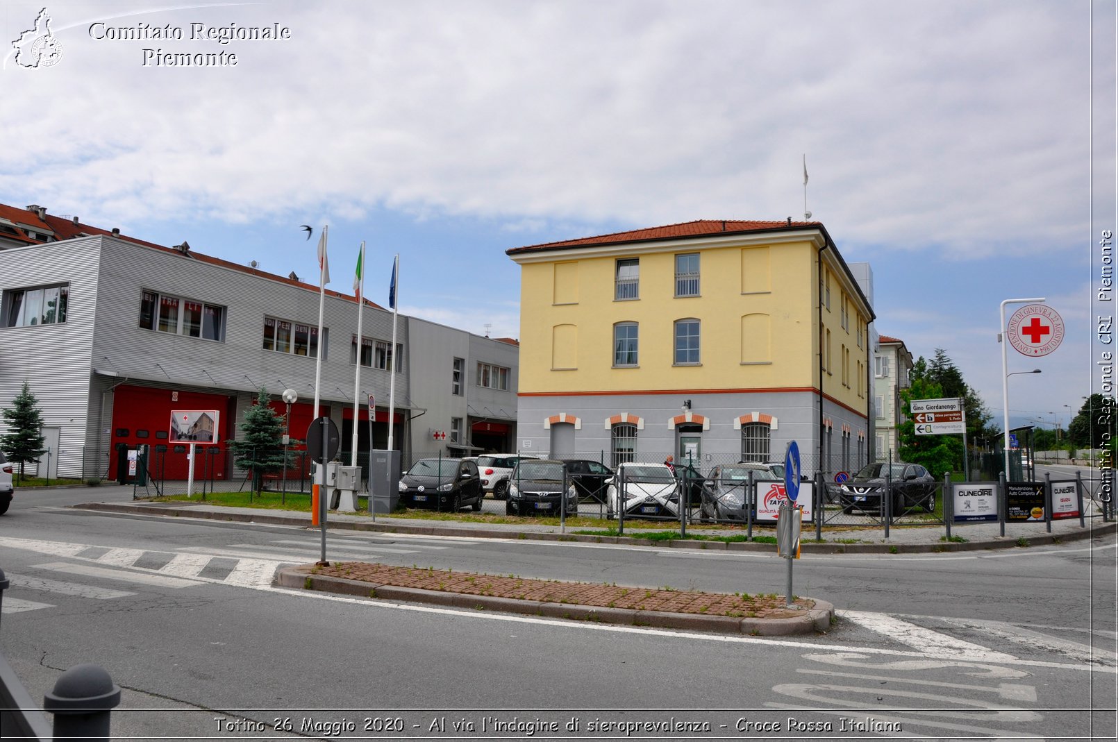 Torino 26 Maggio 2020 - Al via l'indagine di sieroprevalenza - Croce Rossa Italiana