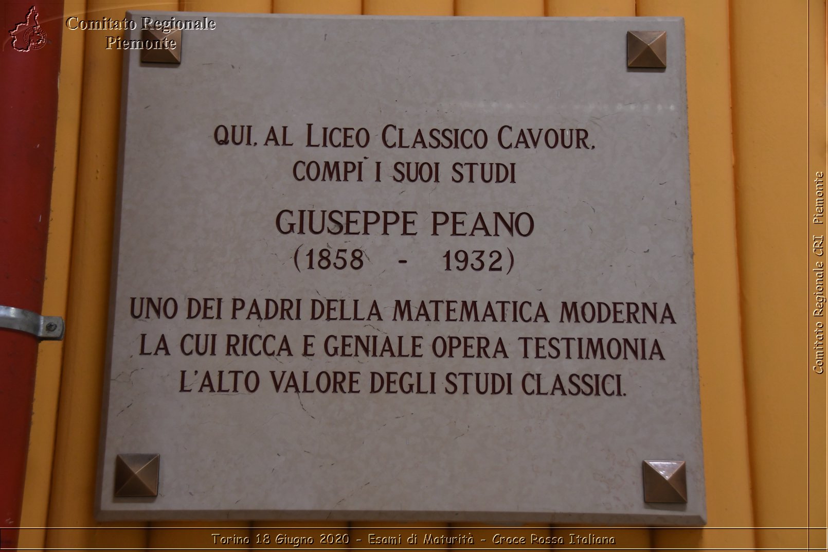 Torino 18 Giugno 2020 - Esami di Maturit - Croce Rossa Italiana