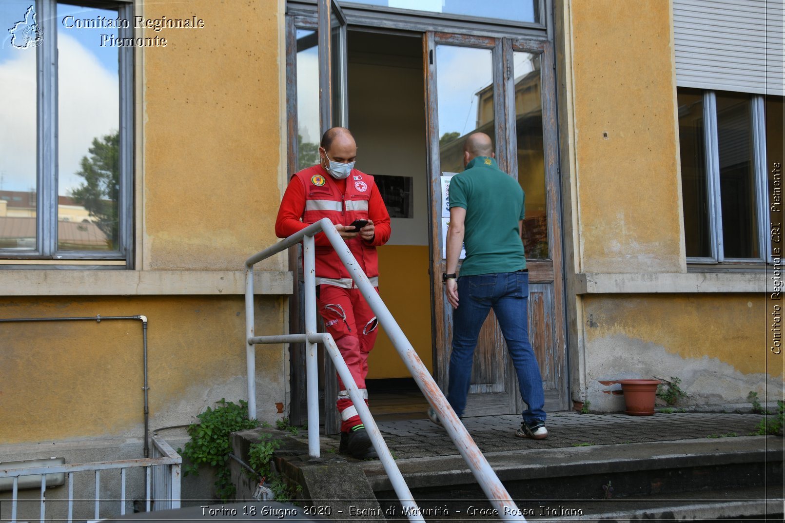 Torino 18 Giugno 2020 - Esami di Maturit - Croce Rossa Italiana