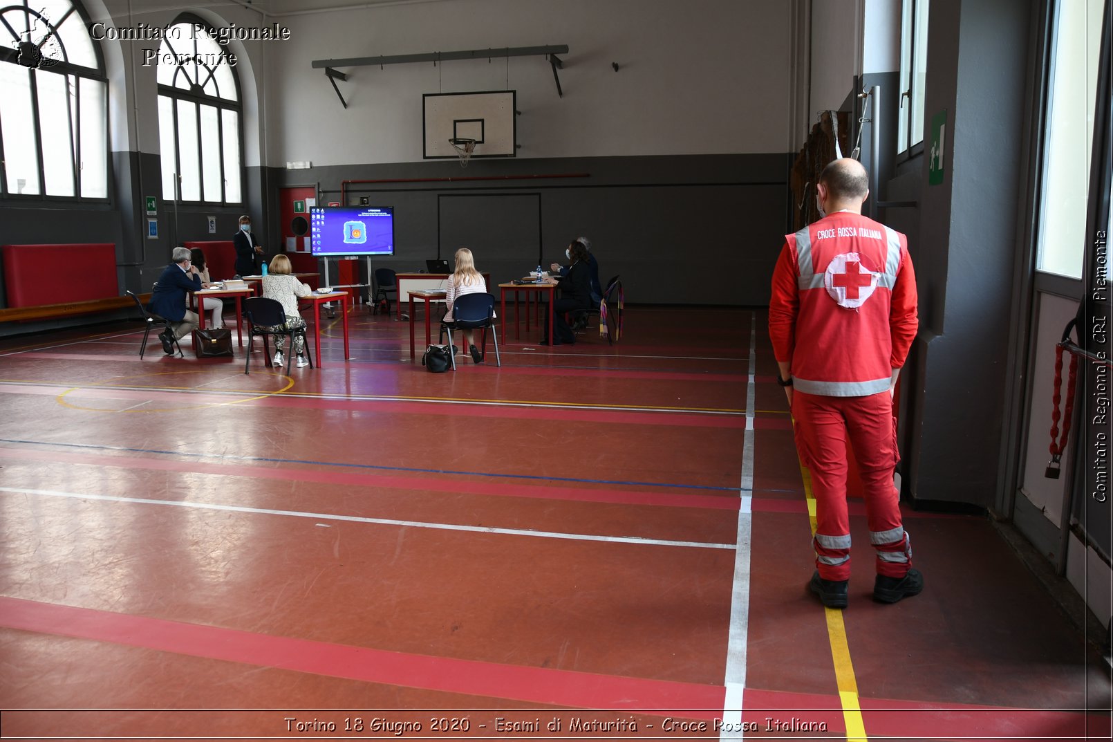 Torino 18 Giugno 2020 - Esami di Maturit - Croce Rossa Italiana