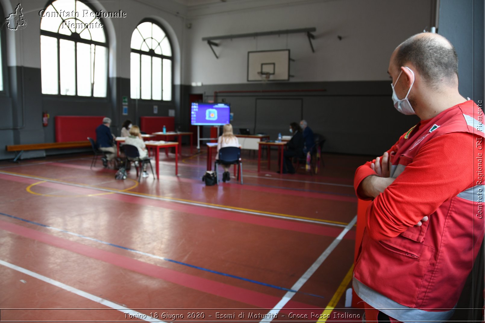 Torino 18 Giugno 2020 - Esami di Maturit - Croce Rossa Italiana