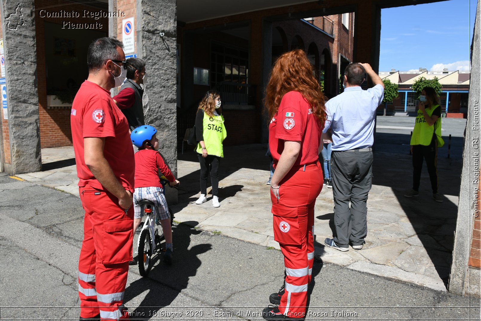 Torino 18 Giugno 2020 - Esami di Maturit - Croce Rossa Italiana