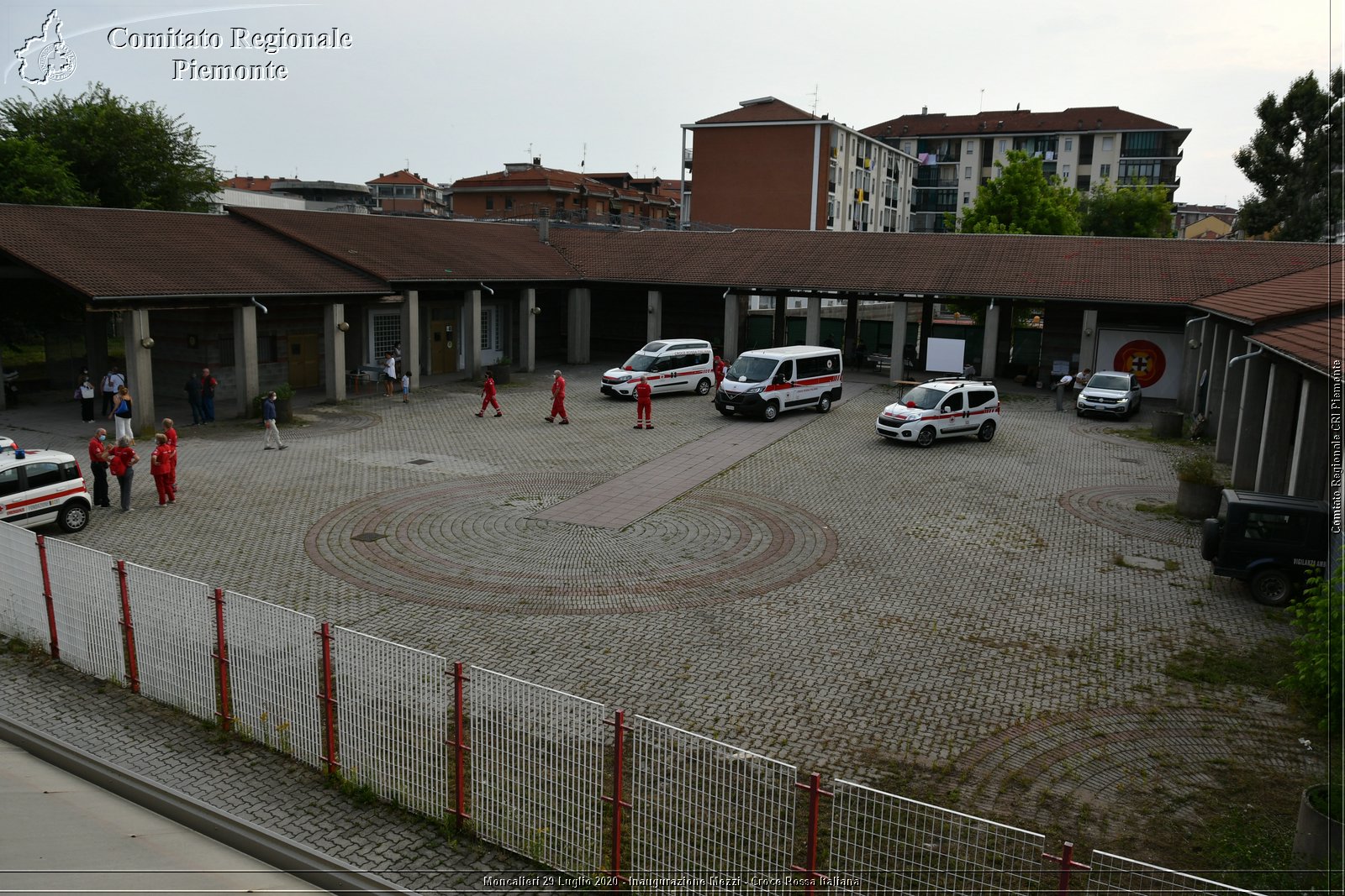 Moncalieri 29 Luglio 2020 - Inaugurazione Mezzi - Croce Rossa Italiana - Comitato Regionale del Piemonte