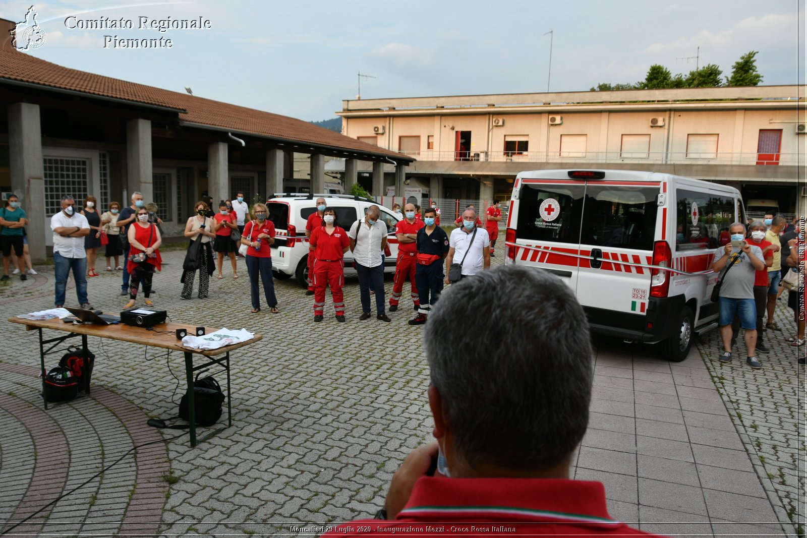 Moncalieri 29 Luglio 2020 - Inaugurazione Mezzi - Croce Rossa Italiana - Comitato Regionale del Piemonte