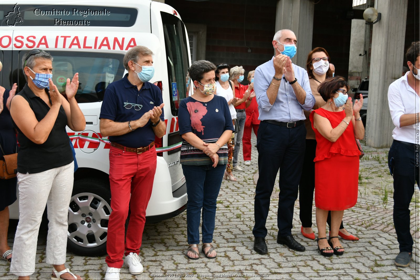 Moncalieri 29 Luglio 2020 - Inaugurazione Mezzi - Croce Rossa Italiana - Comitato Regionale del Piemonte