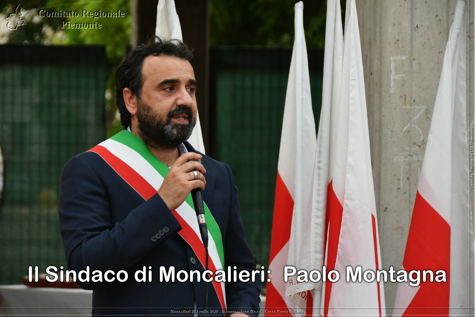 Moncalieri 29 Luglio 2020 - Inaugurazione Mezzi - Croce Rossa Italiana - Comitato Regionale del Piemonte