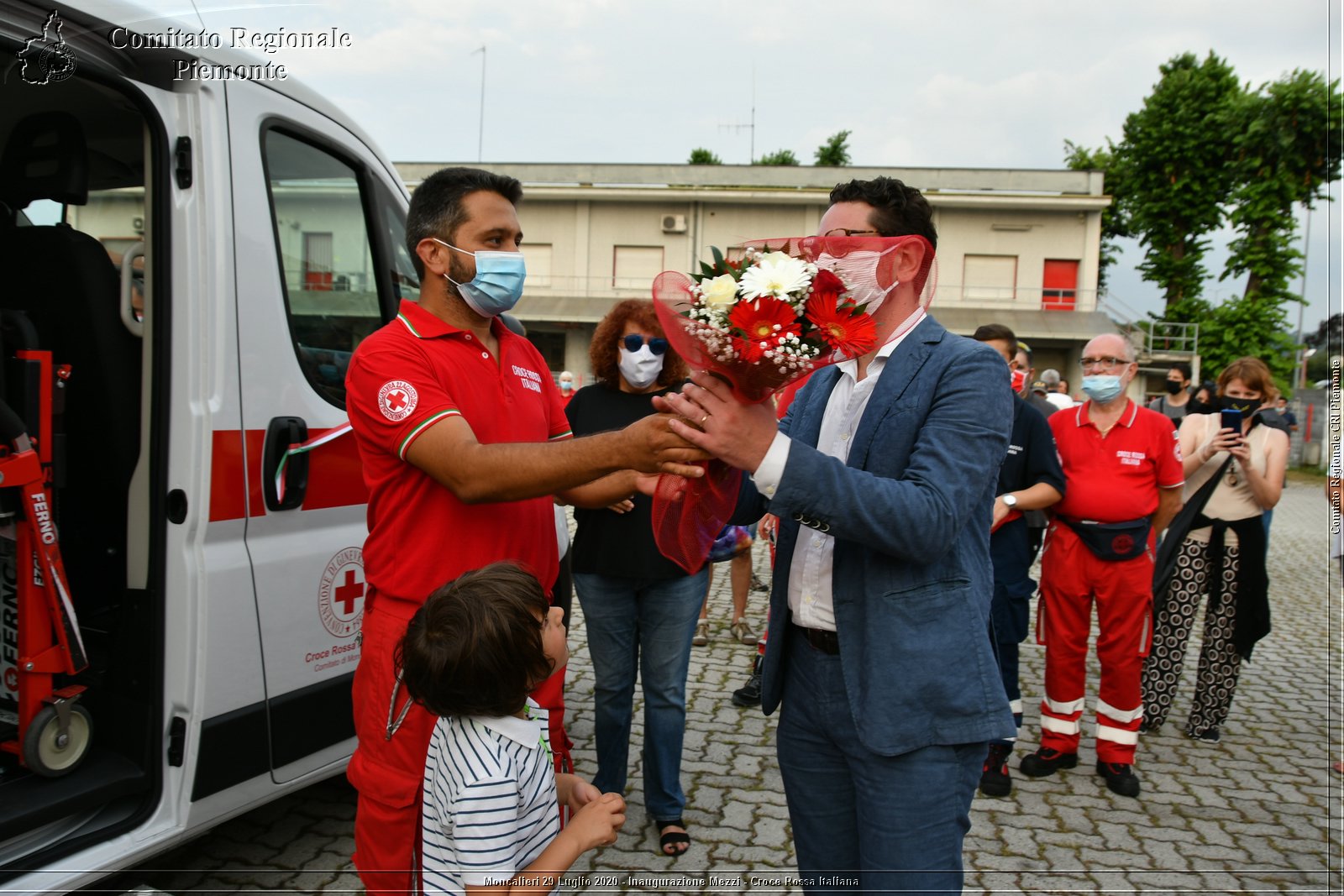 Moncalieri 29 Luglio 2020 - Inaugurazione Mezzi - Croce Rossa Italiana - Comitato Regionale del Piemonte